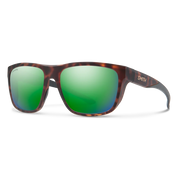 Smith Barra Sunglasses - Tortoise / Chromapop Glass Polarized Green