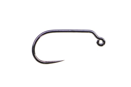 best barbless fishing hooks Fulling Mill FM5045 Jig Force Barbless Black Nickel Hook 16