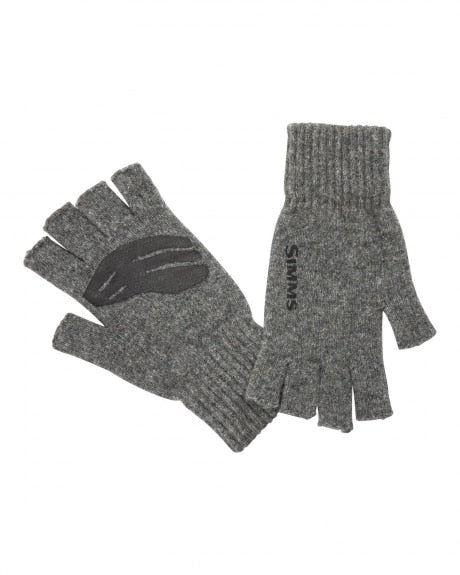 Simms Wool Half-Finger Gloves