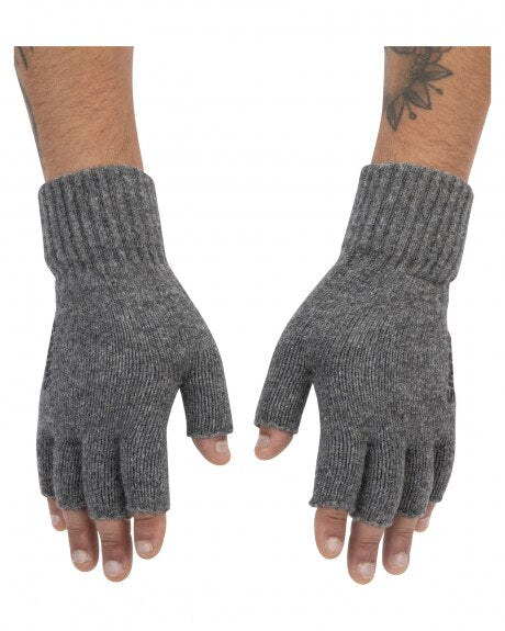 Simms Wool Half-Finger Gloves