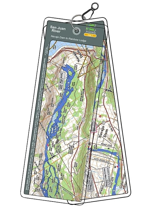 Troutmap River Maps New Mexico San Juan River Anglers All