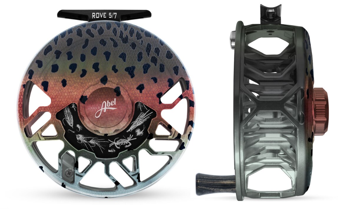 Abel ROVE 5/7 Fly Reel Native Rainbow Native Rainbow Drag Knob