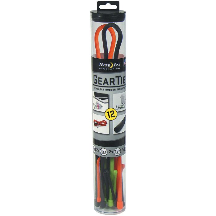 nite ize gear Nite Ize 8-Pack Assorted Gear Tie