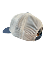 Anglers All Skyline Patch Trucker Hat - Navy / Khaki