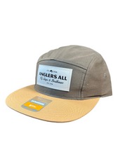 Anglers All Dark Loden/Biscuit 5 Panel Hat