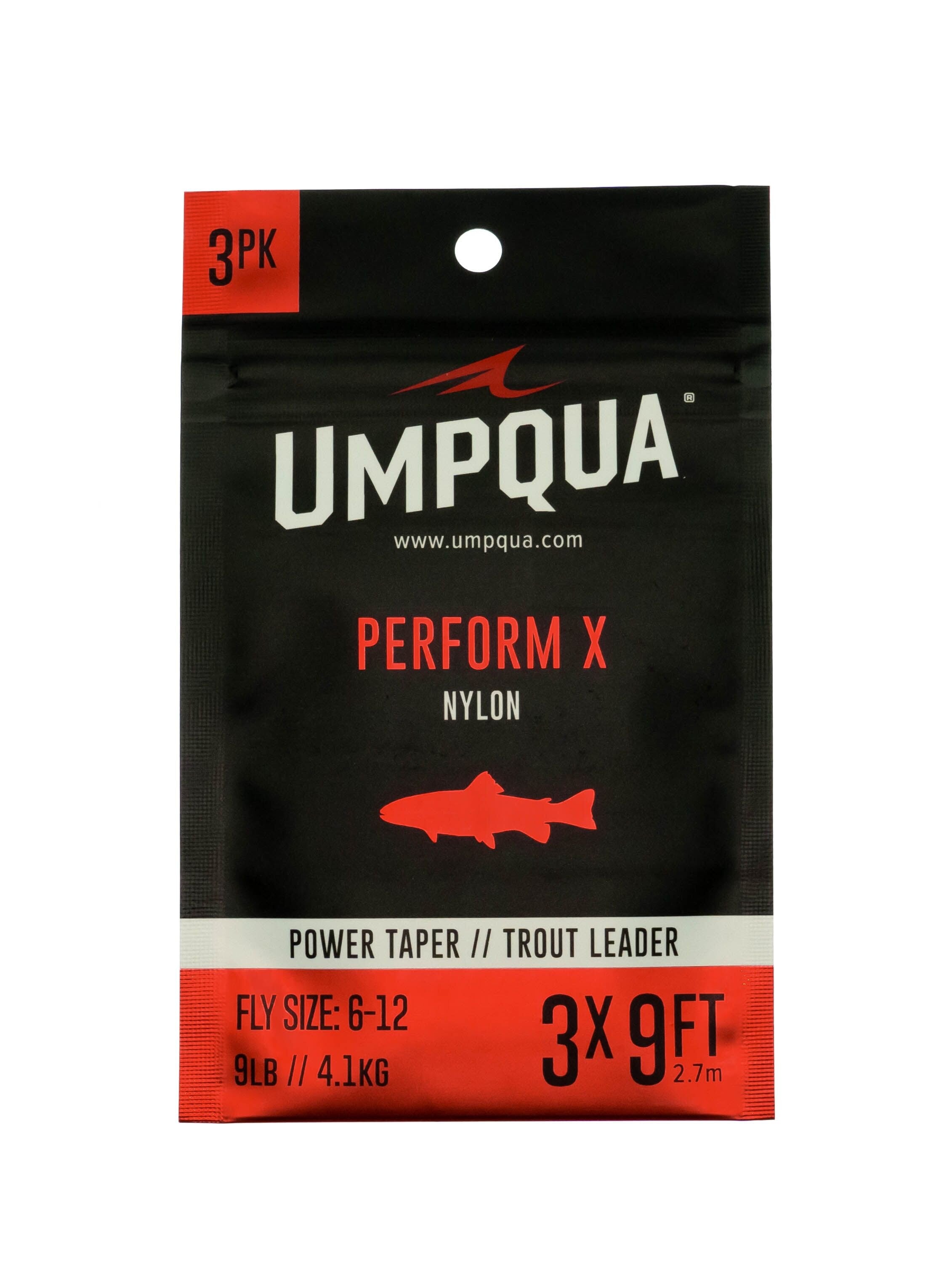 Umpqua Perform X Power Leaders - 3 Pack