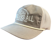 Anglers All Richardson Mesh Hat - 939 Light Loden - Stitched Logo