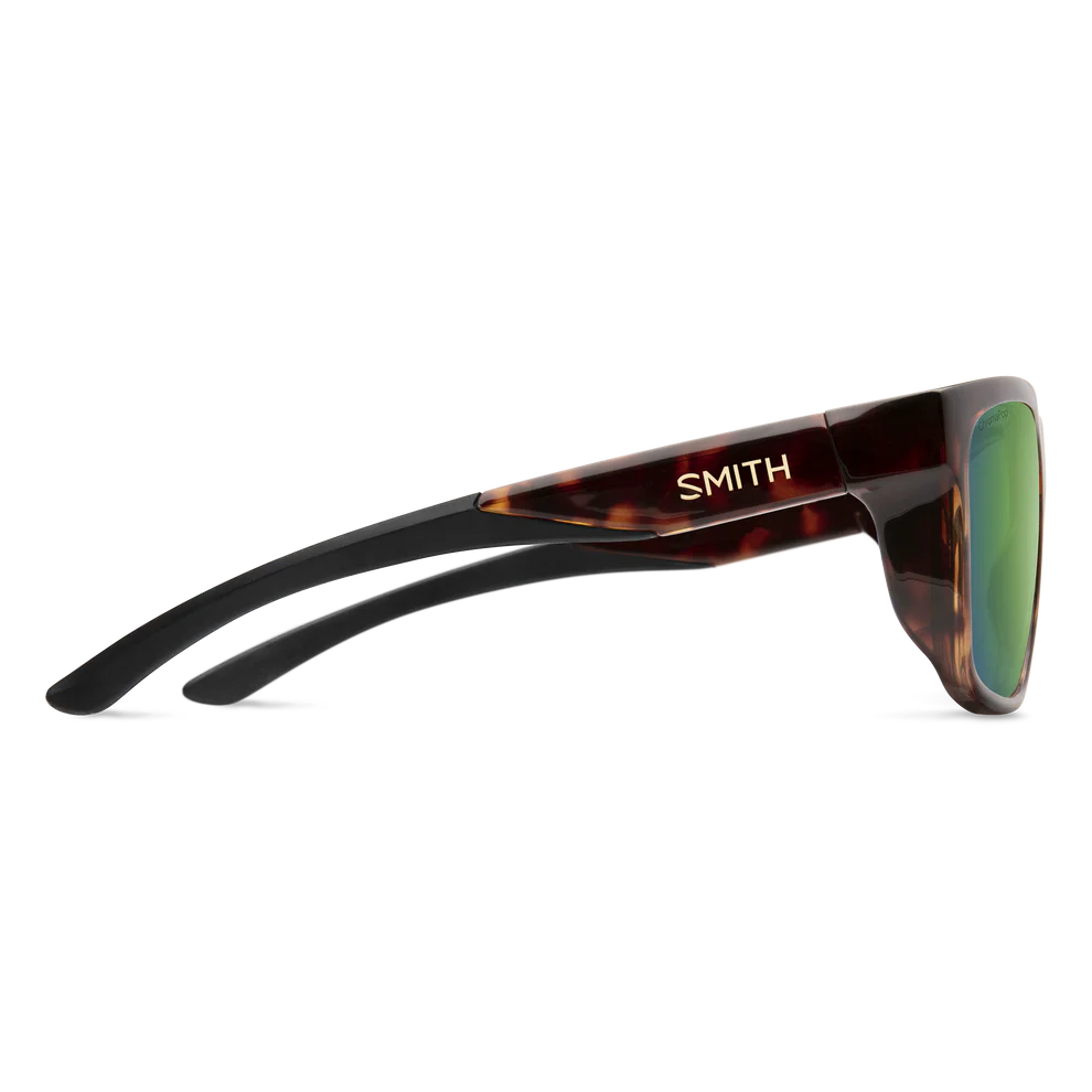Smith Barra Sunglasses - Tortoise / Chromapop Glass Polarized Green