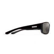 Suncloud Hull Sunglasses - Black + Polarized Gray