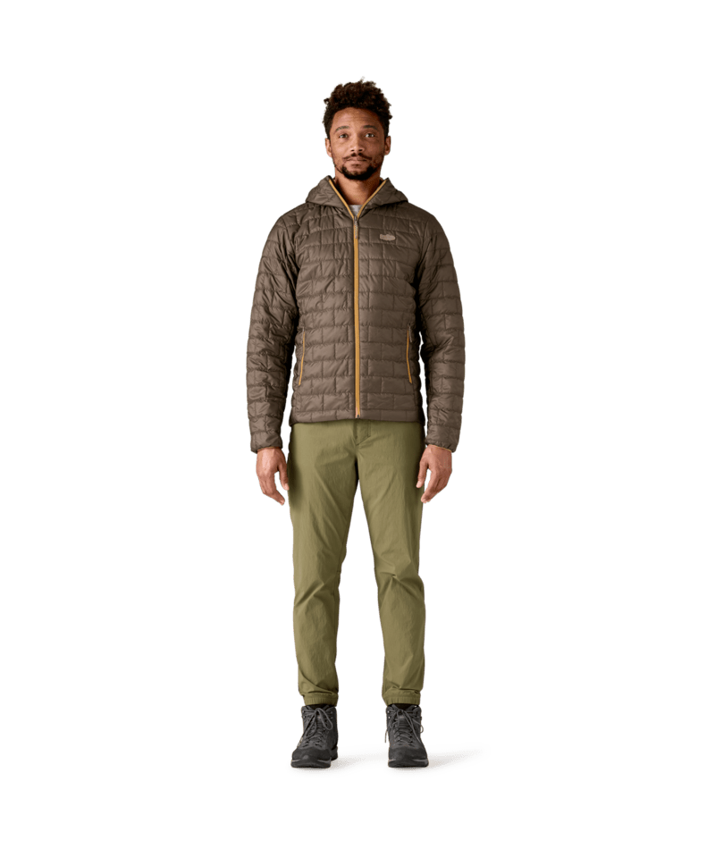 Patagonia Men's Nano Puff Fitz Roy Trout Hoody