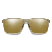 Smith Riptide Sunglasses - Matte Summit Crystal + ChromaPop Glass Polarized Bronze Mirror Lens