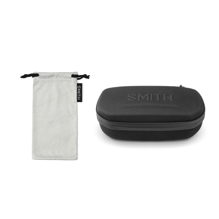 Smith Riptide Sunglasses - Matte Summit Crystal + ChromaPop Glass Polarized Bronze Mirror Lens