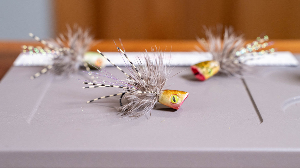 Fly Tying Video: How to Tie the EZ Popper with Daryl Eakins