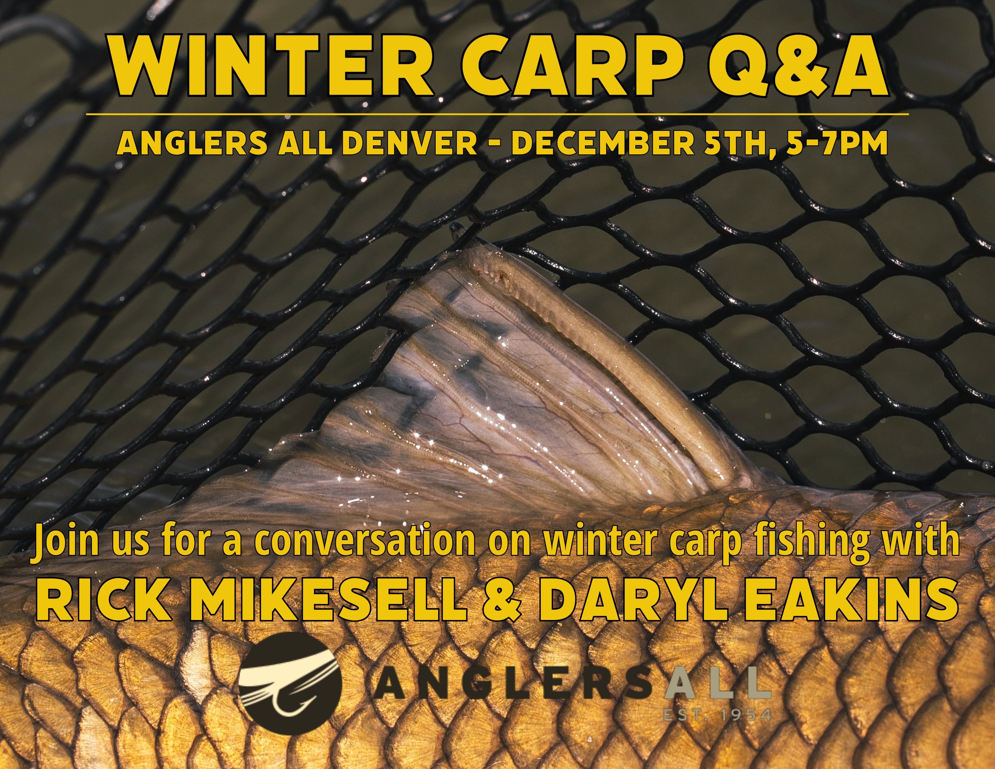 Winter Carp Fishing Q&A with Rick Mikesell & Daryl Eakins