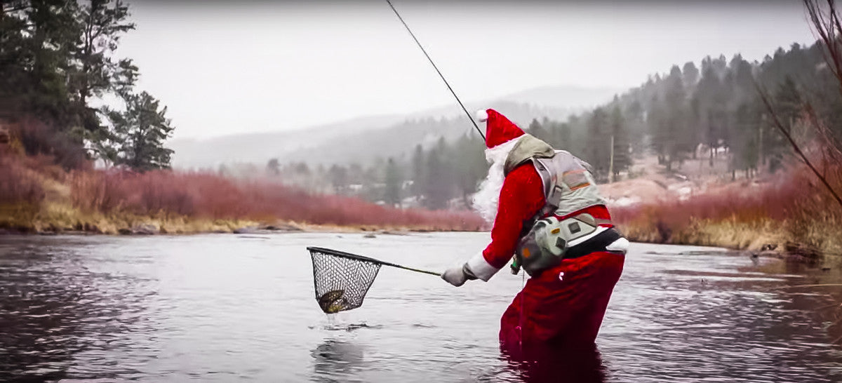 Santa Goes Fly Fishing