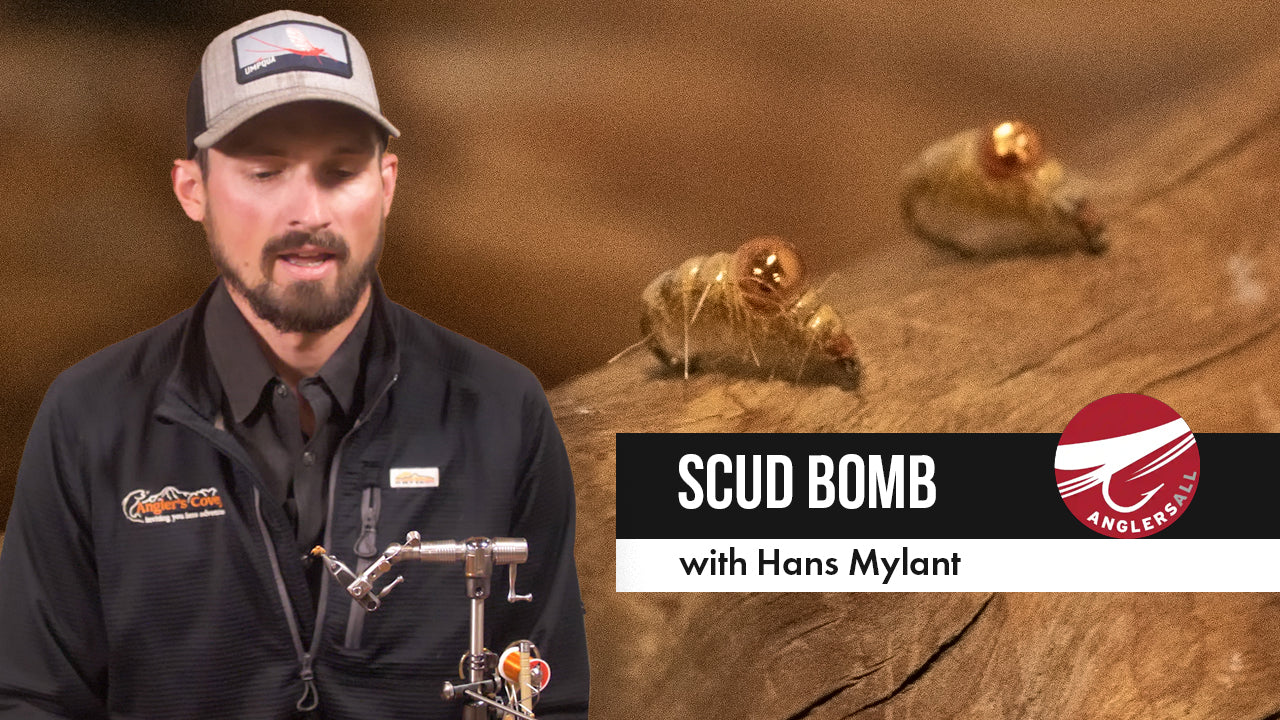 Fly Tying Video: How to tie the Scud Bomb with Umpqua Signature Tyer Hans Mylant