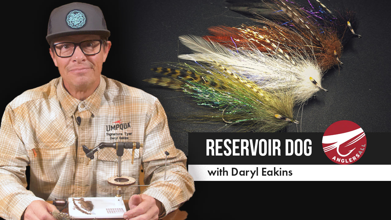 Fly Tying Video: How to Tie The Reservoir Dog with Daryl Eakins