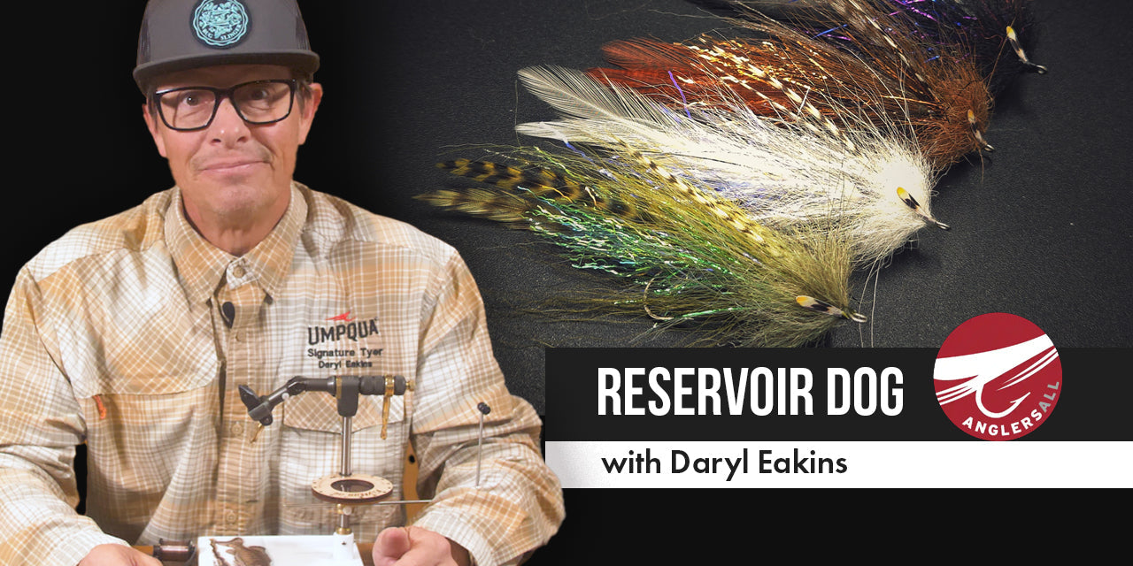 Fly Tying Video: How to Tie The Reservoir Dog with Daryl Eakins