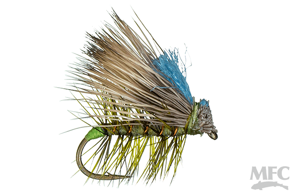 Hot Spot Elk Hair Caddis - MFC Fly