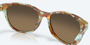 Costa Catherine Sunglasses - Cielo Ocean Tortoise Frame with Copper Gradient Lightwave Glass Lens