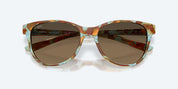 Costa Catherine Sunglasses - Cielo Ocean Tortoise Frame with Copper Gradient Lightwave Glass Lens