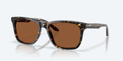 Costa Del Mar Gravels Sunglasses- Tortoise / Copper 580 Glass Lens