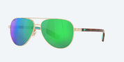 Costa Del Mar Peli Brushed Gold/Green Mirror 580G