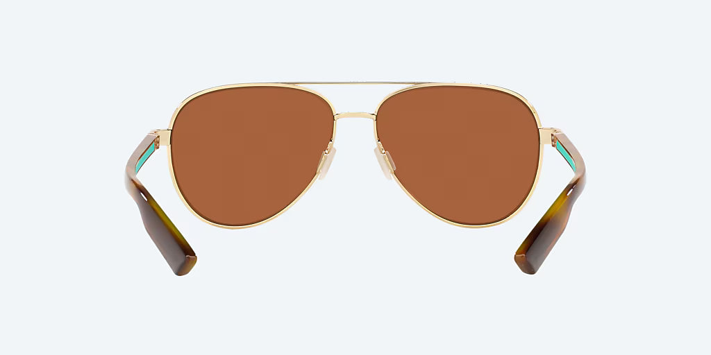 Costa Del Mar Peli Brushed Gold/Green Mirror 580G