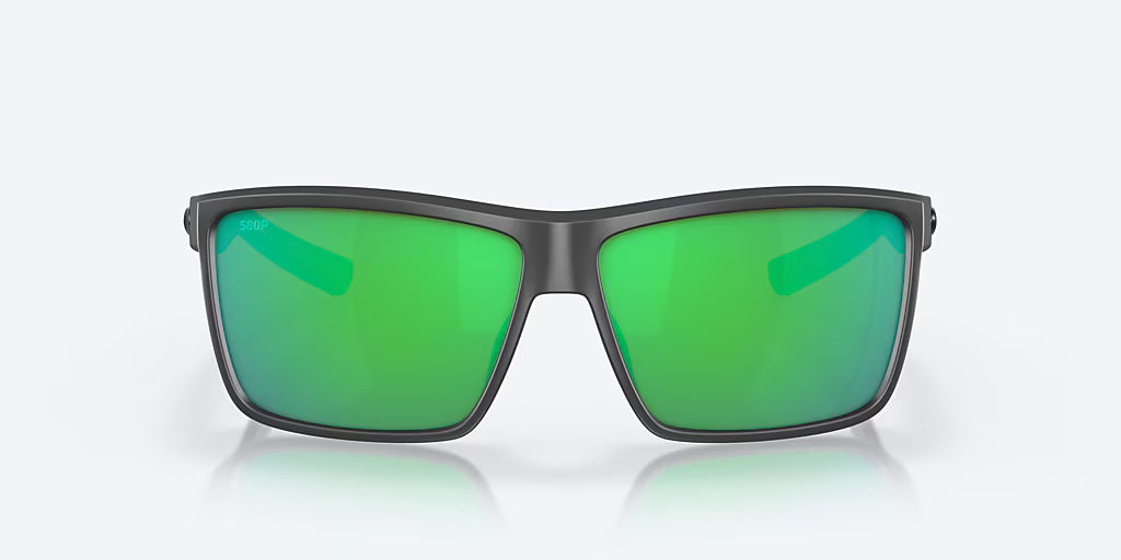 Costa Del Mar Rinconcito Sunglasses- Matte Grey / Green Mirror 580 Poly Lens
