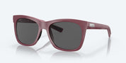 Costa Caldera Sunglasses - Net Plum Frame with Gray Polarized Glass Lenses