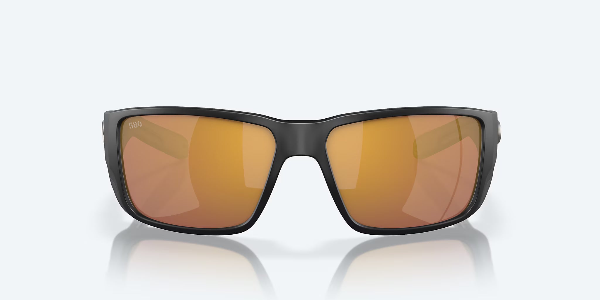 Costa Del Mar Blackfin Pro - Matte Black Frame / Gold Mirror Polarized Glass 580G Lens