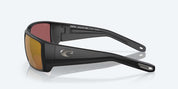 Costa Del Mar Blackfin Pro - Matte Black Frame / Gold Mirror Polarized Glass 580G Lens