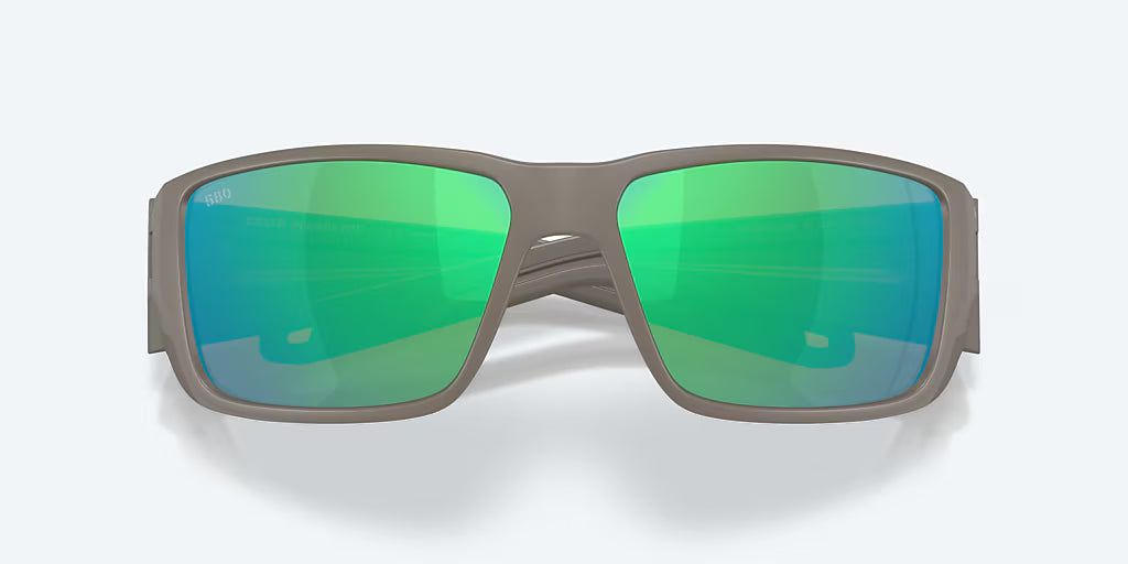 Costa Del Mar Blackfin Pro Matte Olive Shale / Green Mirror 580G