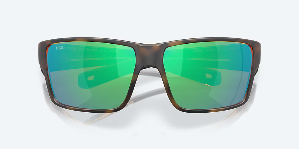 Costa Del Mar Reefton Pro Matte Tortoise / Green Mirror 580G