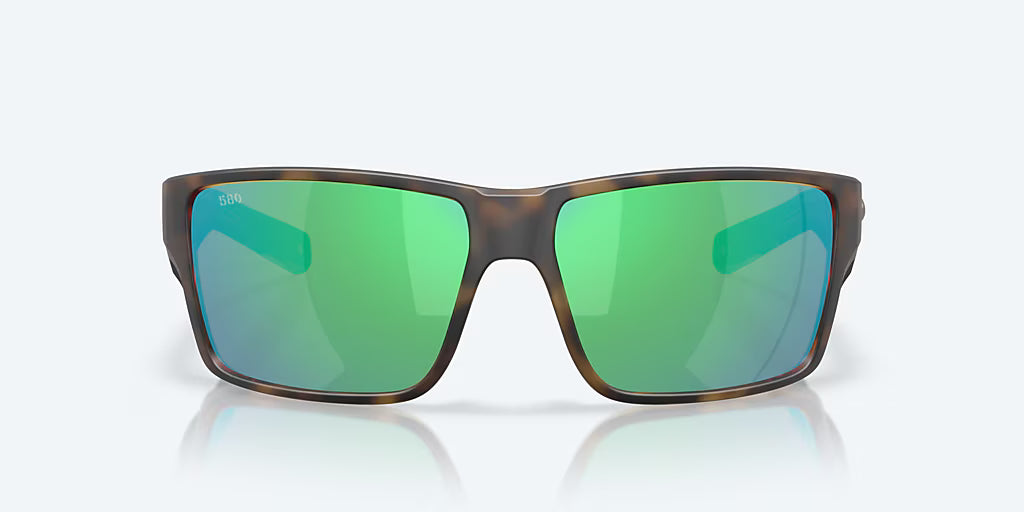 Costa Del Mar Reefton Pro Matte Tortoise / Green Mirror 580G