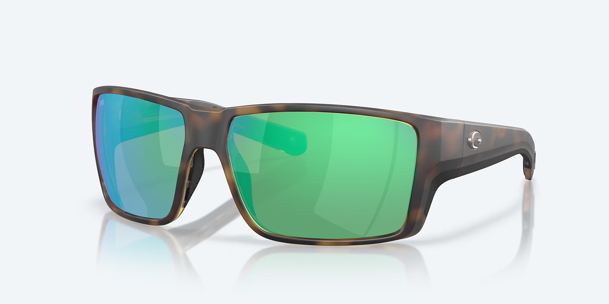 Costa Del Mar Reefton Pro Matte Tortoise / Green Mirror 580G