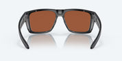 Costa Lido Sunglasses - Black Frame with Green Mirror Glass Lens