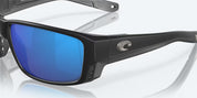 Costa Tuna Alley Pro Sunglasses - Matte Black Frame with Gold Mirror Glass Lens
