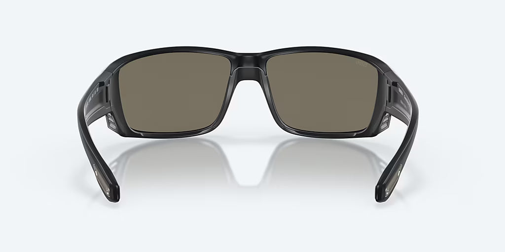 Costa Tuna Alley Pro Sunglasses - Matte Black Frame with Gold Mirror Glass Lens