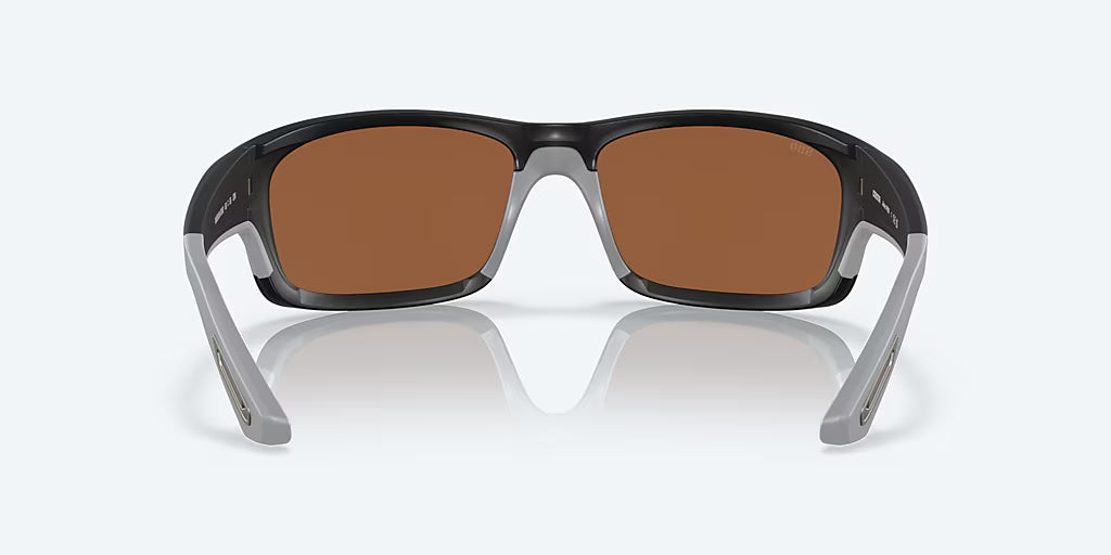 Costa Jose Pro Sunglasses - Matte Black Frame with Copper Mirror Glass Lens