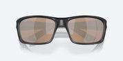 Costa Jose Pro Sunglasses - Matte Black Frame with Copper Mirror Glass Lens