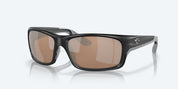 Costa Jose Pro Sunglasses - Matte Black Frame with Copper Mirror Glass Lens