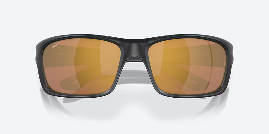 Costa Jose Pro Sunglasses - Matte Black Fram with Gold Mirror Glass Lens