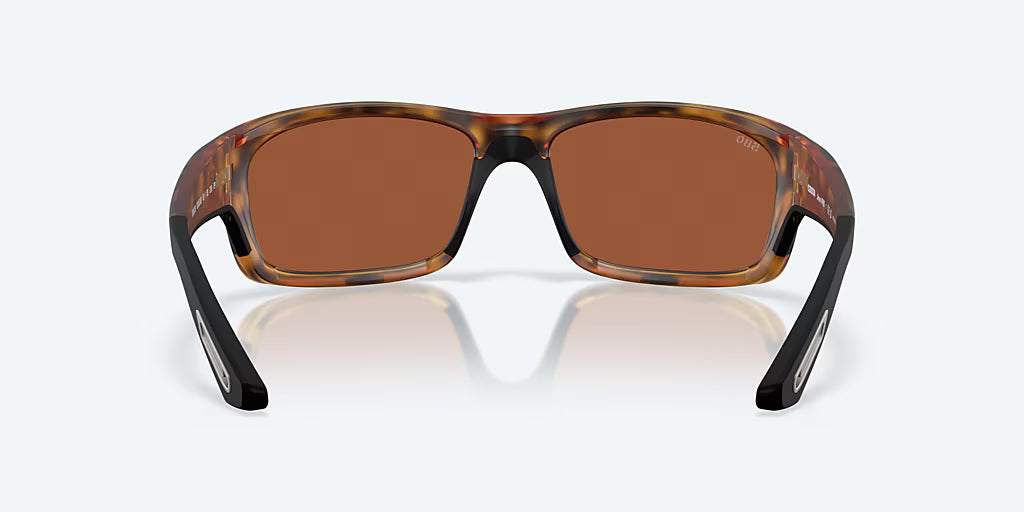 Costa Jose Pro Sunglasses - Matte Tortoise Fram with Green Mirror Glass Lens