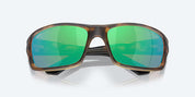 Costa Jose Pro Sunglasses - Matte Tortoise Fram with Green Mirror Glass Lens