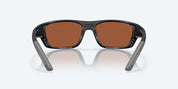 Costa Whitetip Pro Sunglasses - Matte Black Frame with Green Mirror Glass Lens