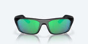Costa Whitetip Pro Sunglasses - Matte Black Frame with Green Mirror Glass Lens