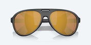 Costa Grand Catalina Sunglasses - Matte Black with Gold Mirror Polarized Glass