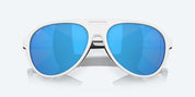 Costa Grand Catalina Sunglasses - Hull White Frame with Blue Mirror Glass Lens