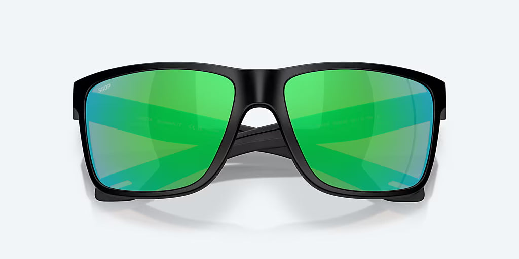 Costa Del Mar Broadbill II XL Matte Black / Green Mirror 580P